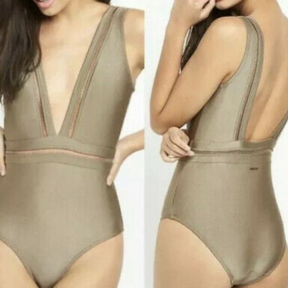 Ted Baker London Other - Ted Baker London Pointelle Deep V Swimsuit